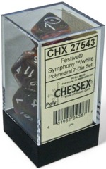 7 Die Set Festive Symphony w/White CHX 27543
